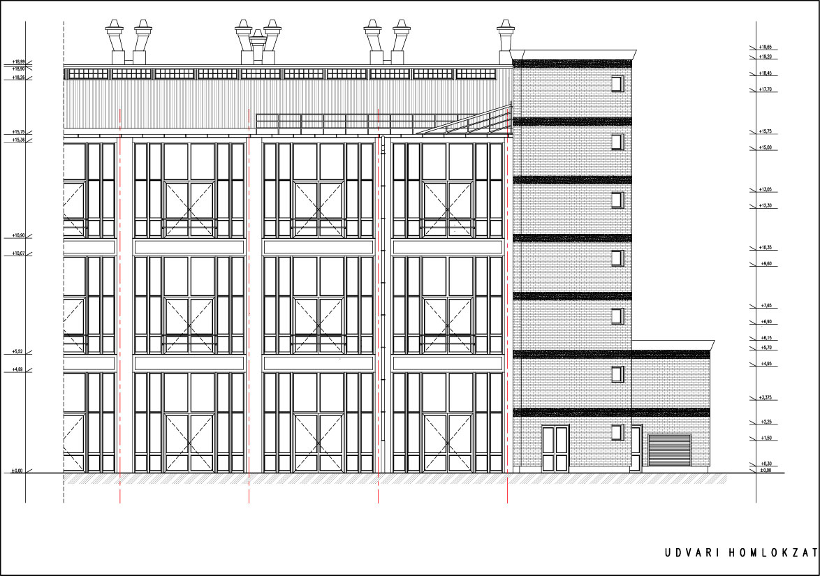 III. csarnok bővítés, végtermék feldolgozó – Richter Gedeon Rt. Budapest, Kémia I. üzem